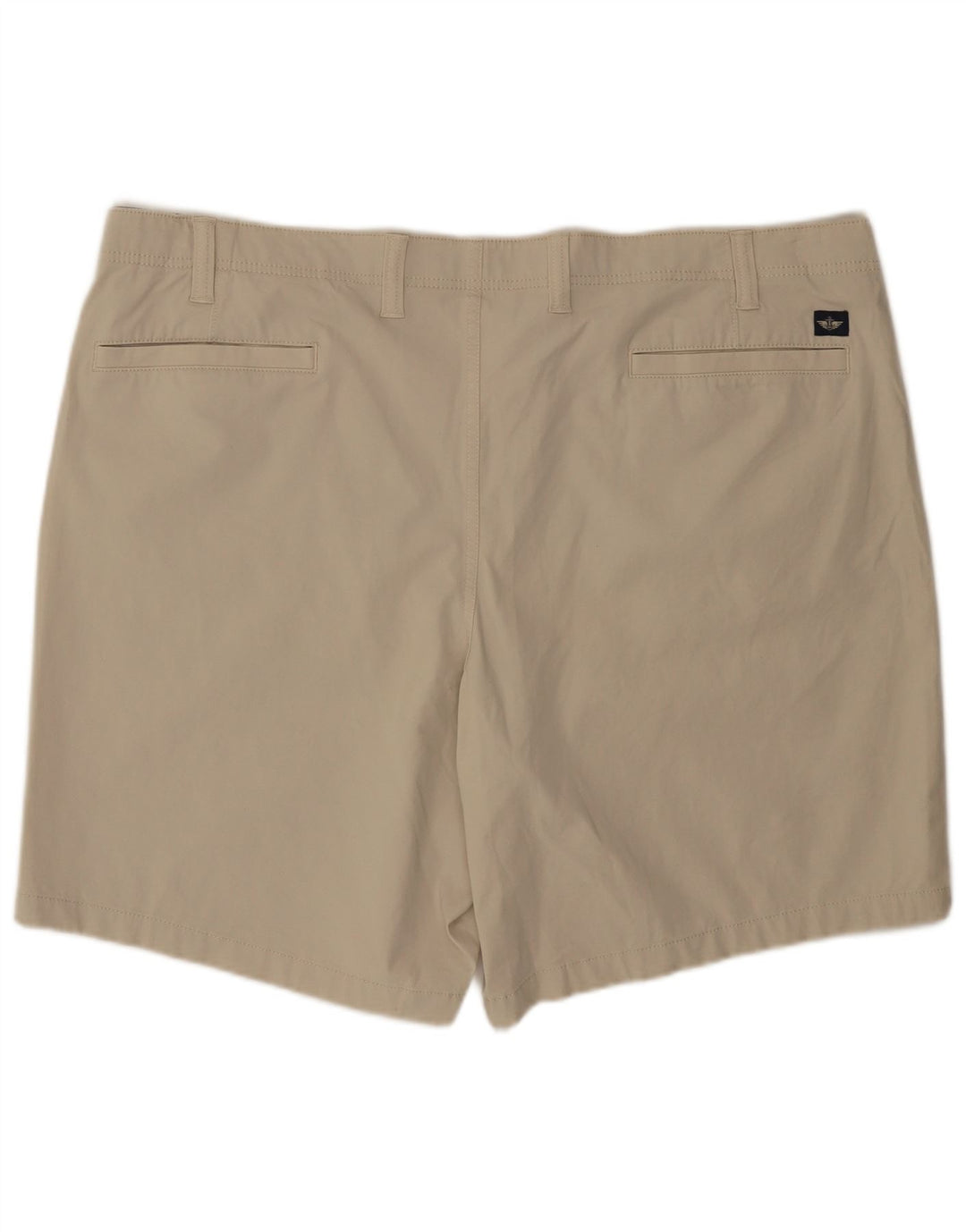 DOCKERS Herren Chino-Shorts W48 4XL Beige Baumwolle