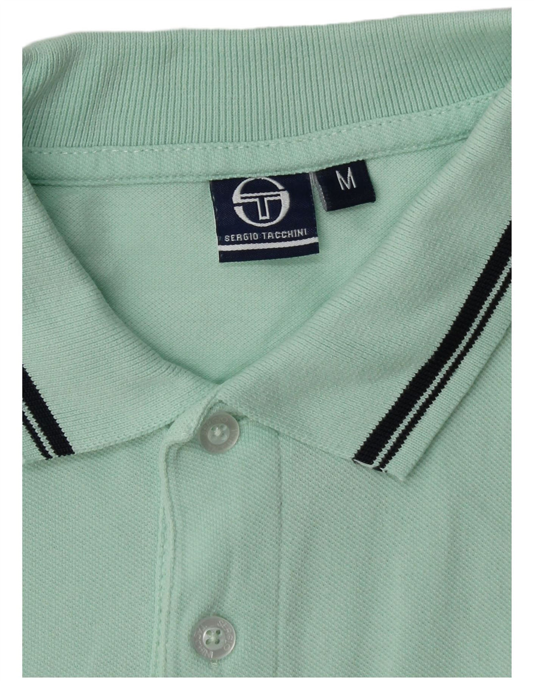 Sergio Tacchini Herren Poloshirt Mittelgrün