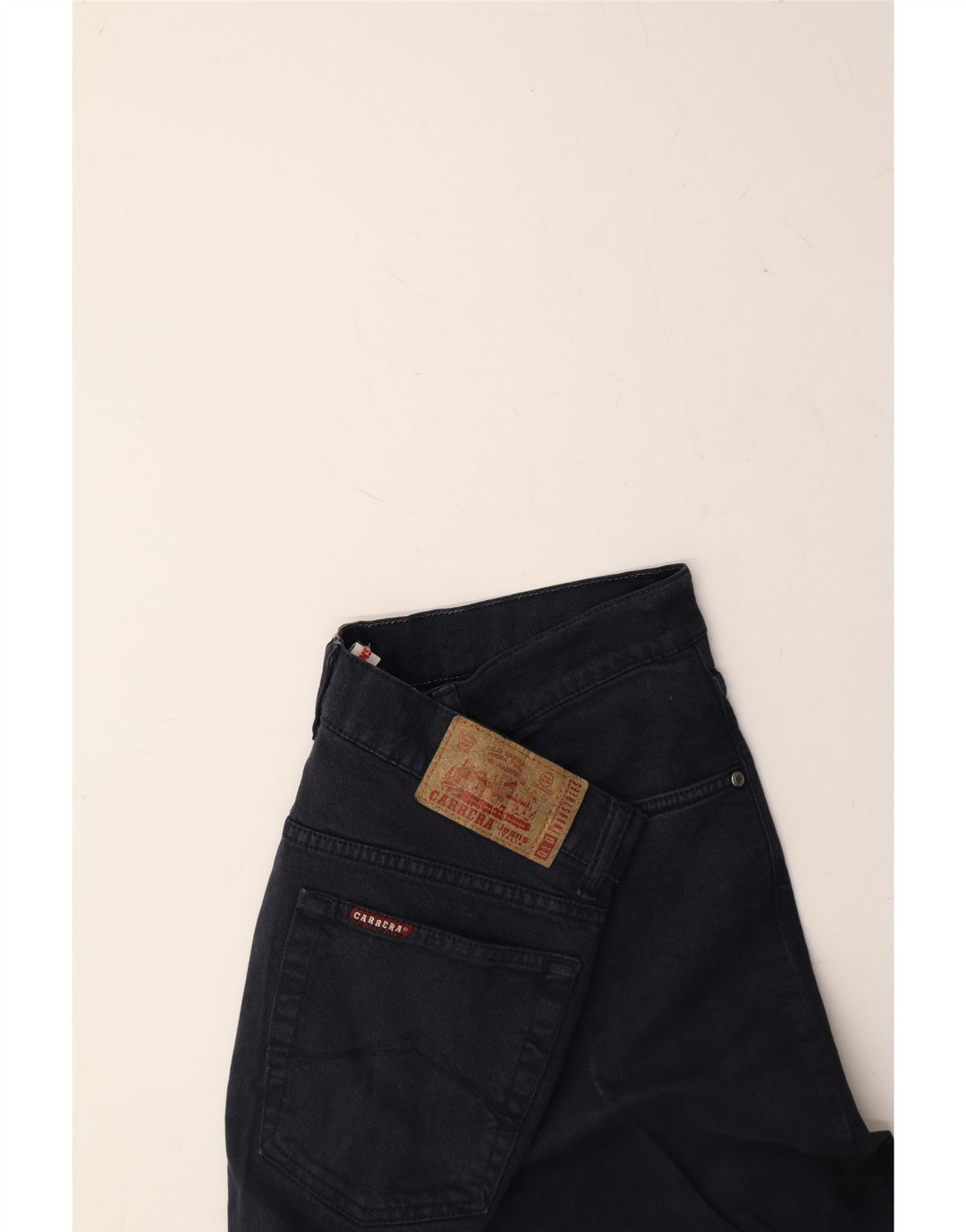 CARRERA Mens Straight Jeans W38 L27 Navy Blue Cotton Vintage Carrera and Second-Hand Carrera from Messina Hembry 