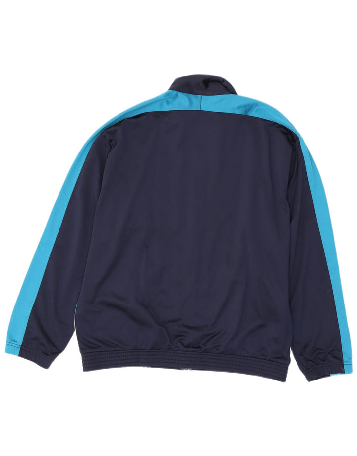 Sergio Tacchini Herren-Trainingsanzug, IT 54 XL, Marineblau, Farbblock