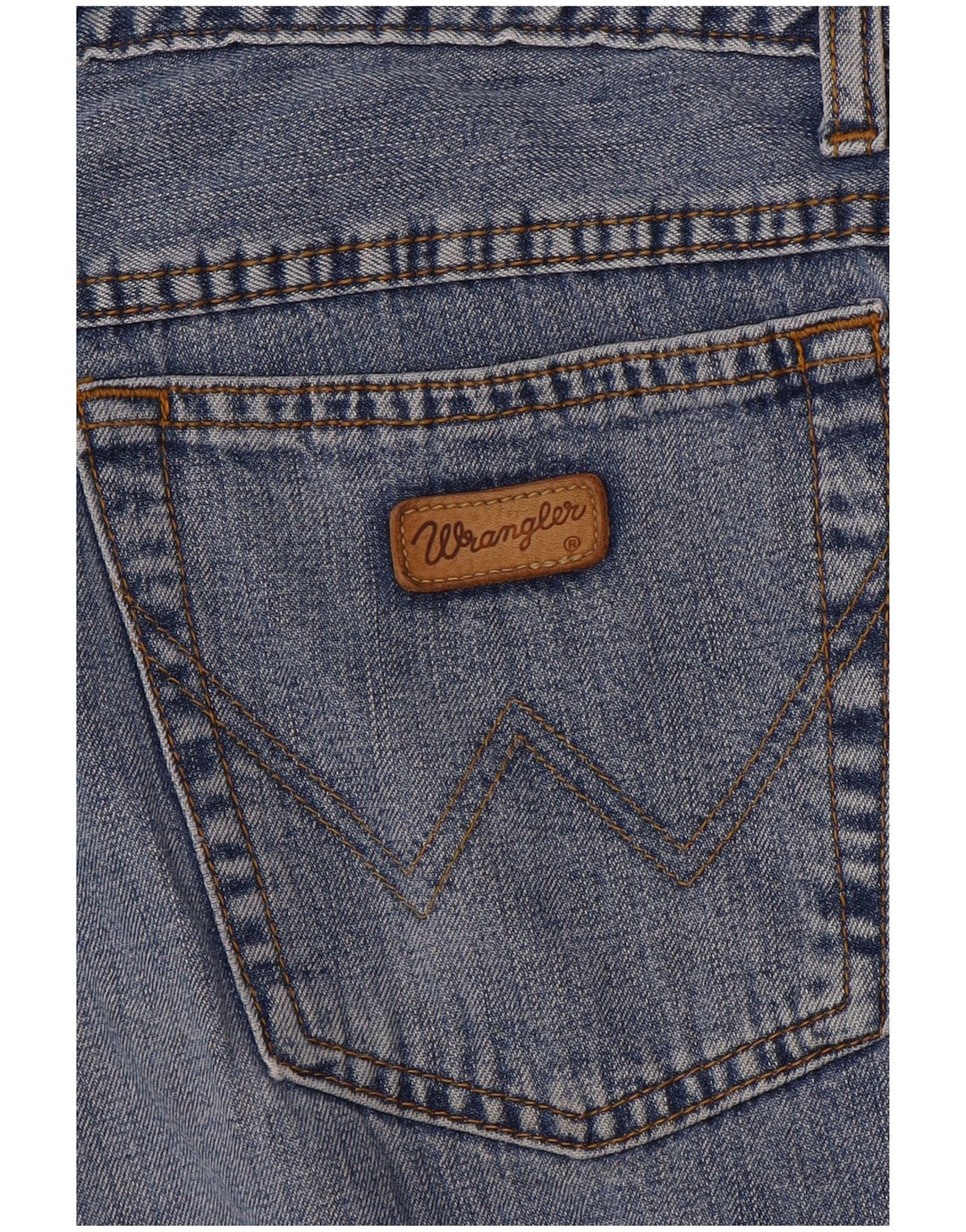 Wrangler Herren Jeansshorts W28 Mittelblau
