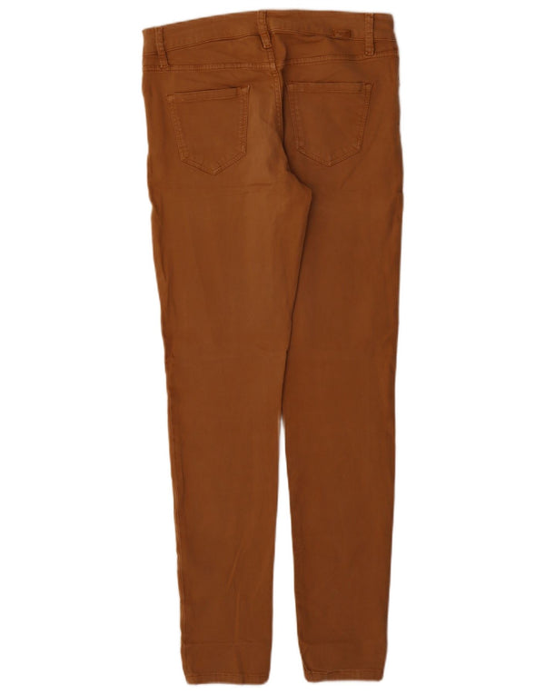 Massimo Dutti Damen Skinny Freizeithose EU 38 Small W28 L31 Braun