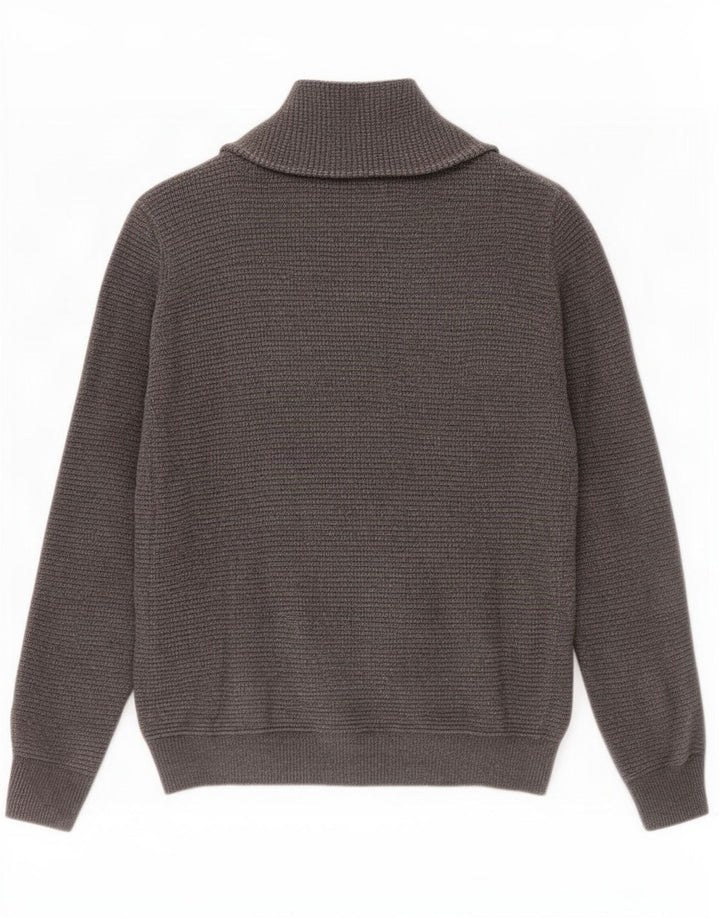 Jack & Jones Herren-Strickjacke, groß, graue Baumwolle
