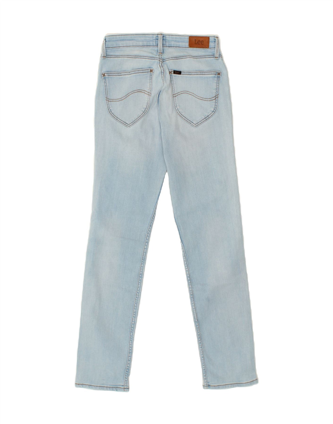 LEE Womens Marion Straight Jeans W27 L31  Blue Cotton Vintage Lee and Second-Hand Lee from Messina Hembry 