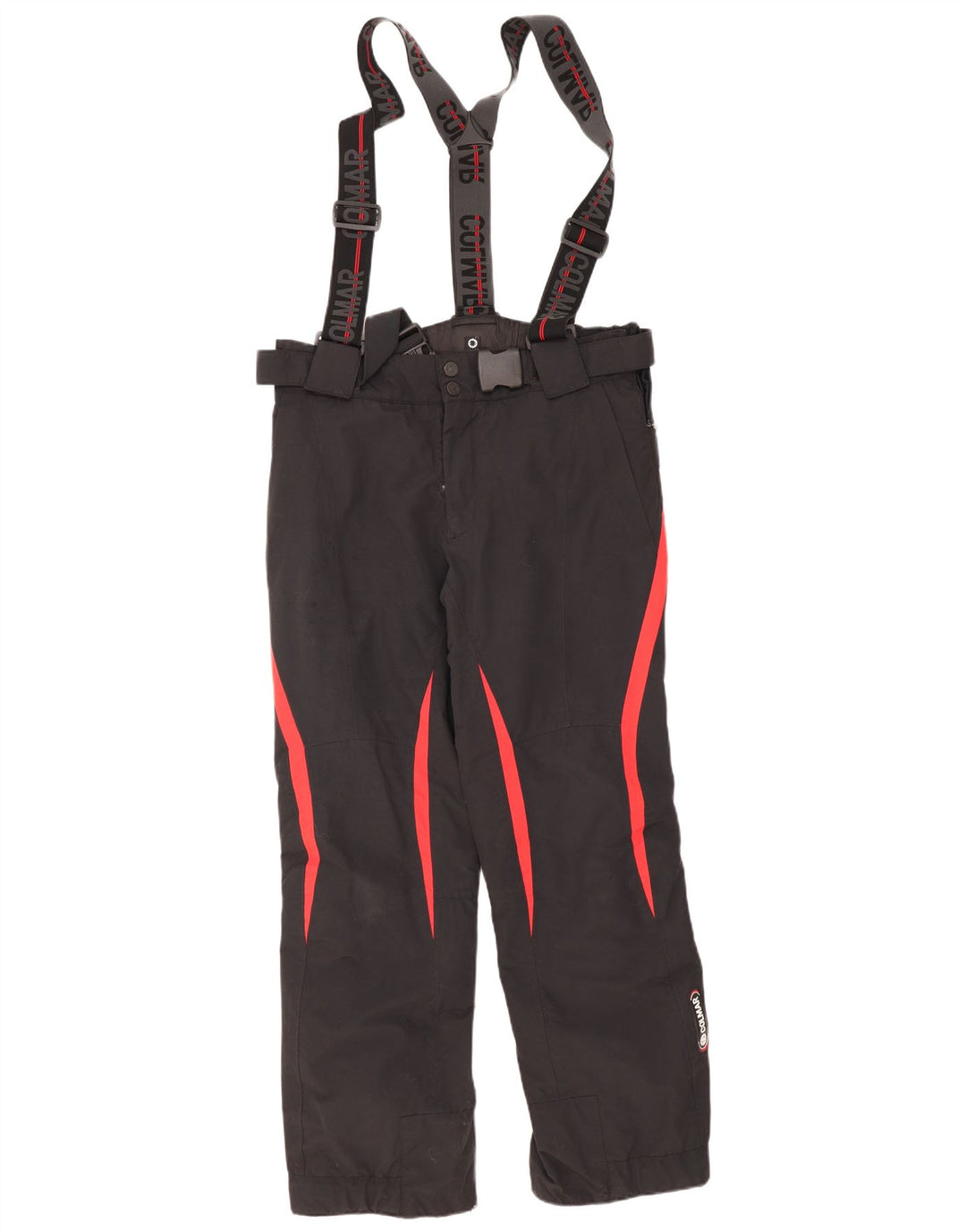 Colmar Herren-Skihose mit grafischer Latzhose, EU 40, Mittelschwarz, Farbblock
