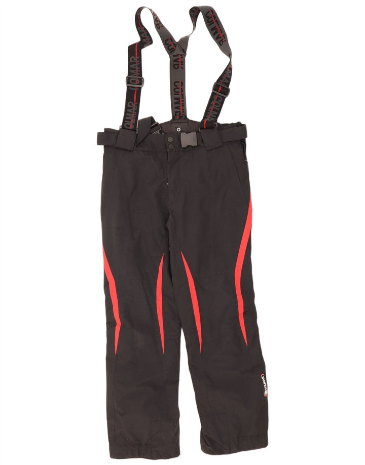 Colmar Herren-Skihose mit grafischer Latzhose, EU 40, Mittelschwarz, Farbblock
