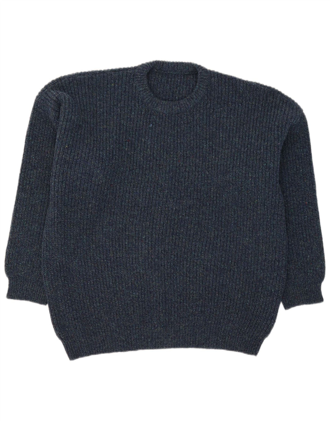 Vintage Herren Pullover mit Rundhalsausschnitt XL Marineblau