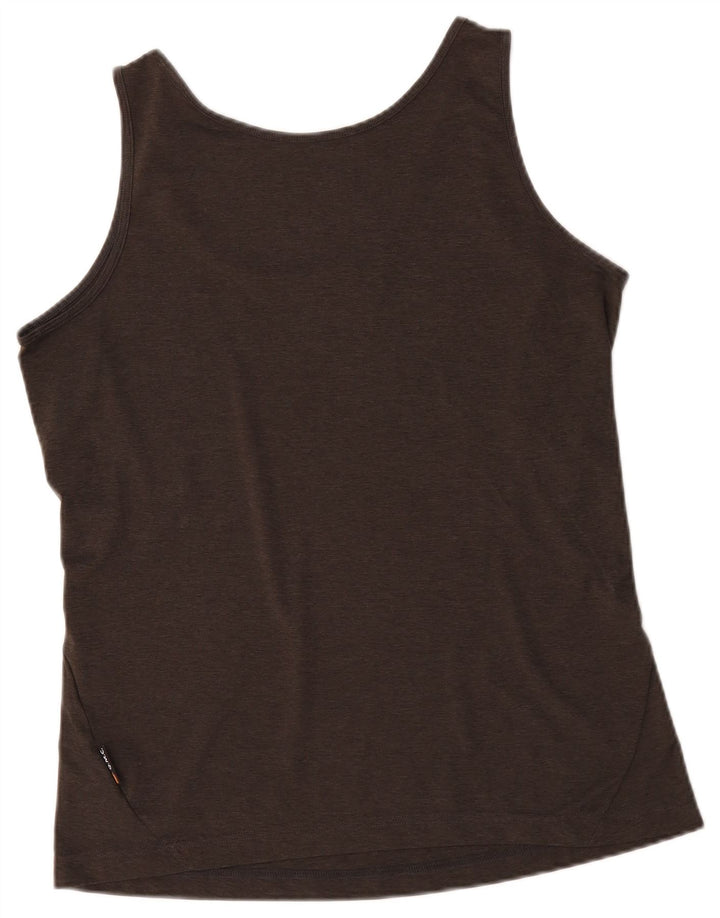 Jack Wolfskin Damen Weste Top UK 18/20 XL Grau Polyester