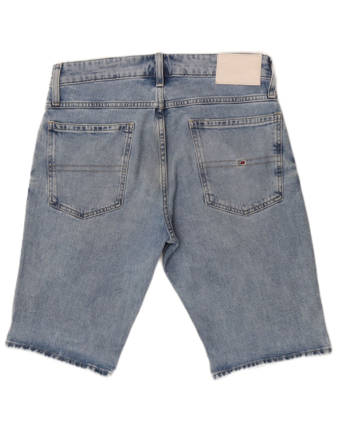 Tommy Hilfiger Herren Denim Shorts W31 Mittelblaue Baumwolle