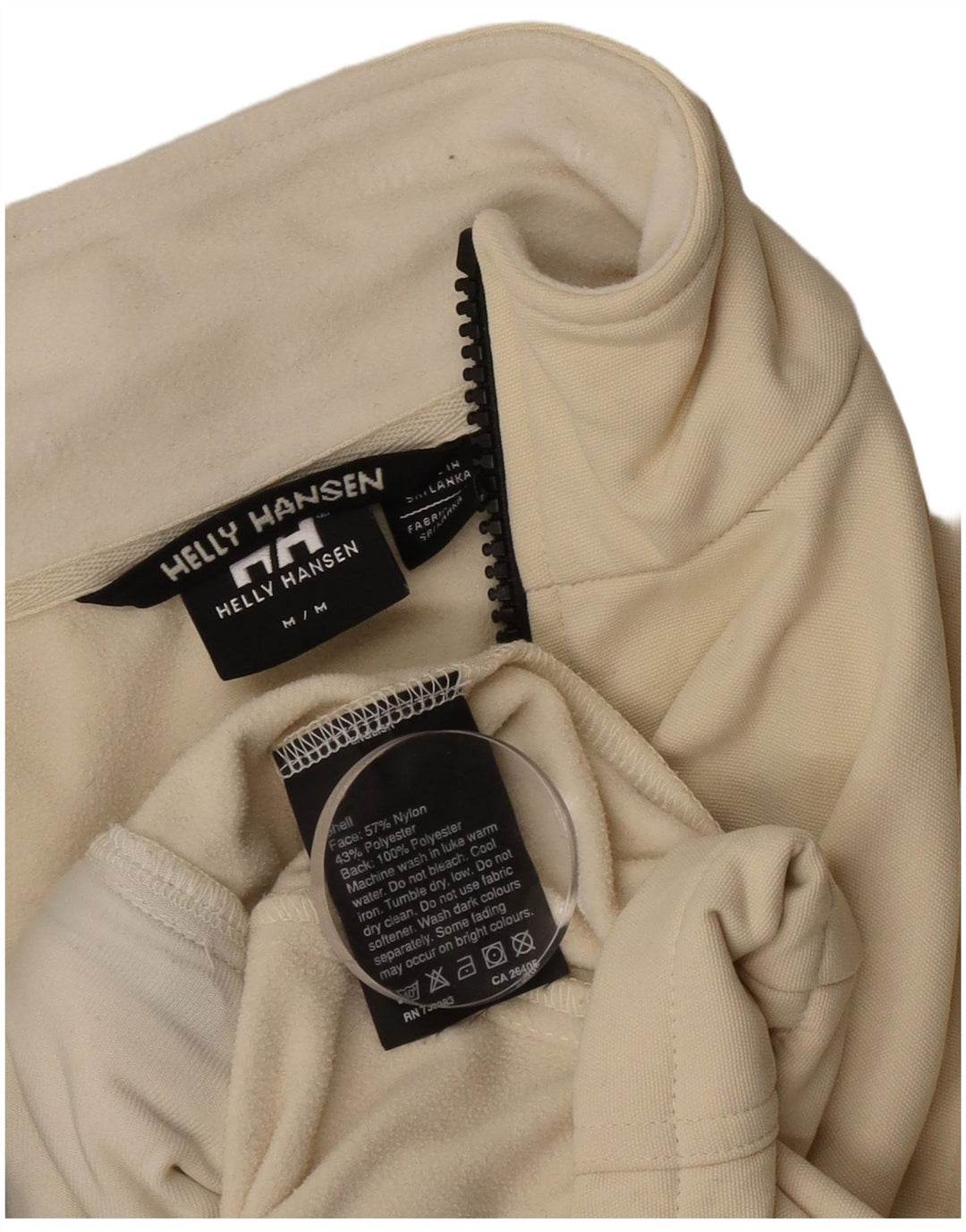 Helly Hansen Damen-Trainingsanzug-Top-Jacke, UK 14, mittelbeigefarbenes Nylon