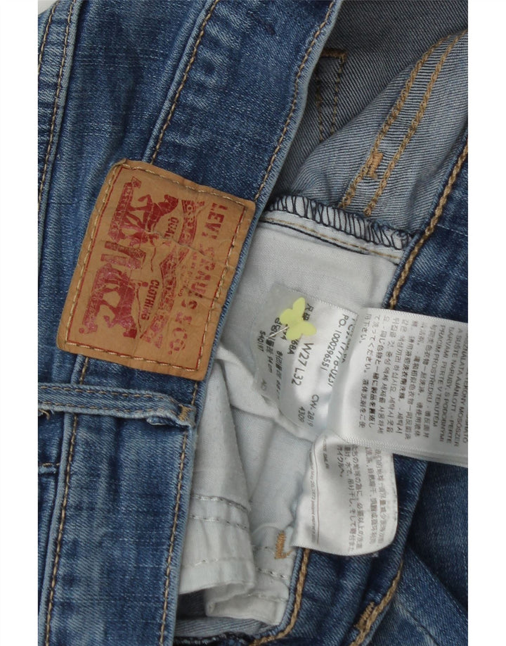 LEVI'S Womens Skinny Jeans W27 L32 Blue Cotton Vintage Levi's and Second-Hand Levi's from Messina Hembry 