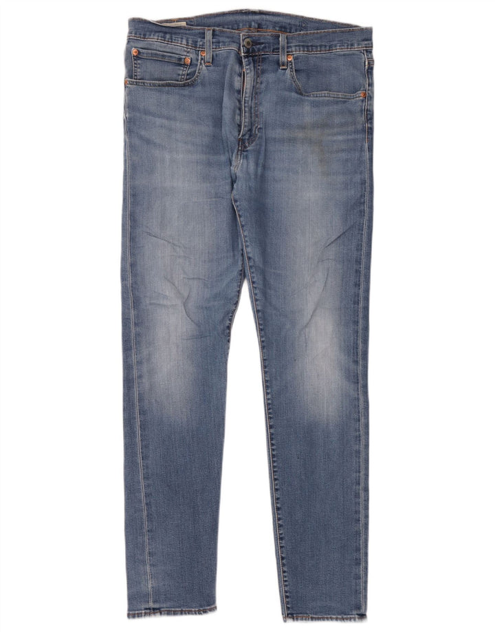 Levi's Herren Slim Jeans W34 L32 Blaue Baumwolle