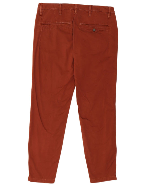 G-Star Mens Slim Chino Trousers W28 L26 Brown Cotton