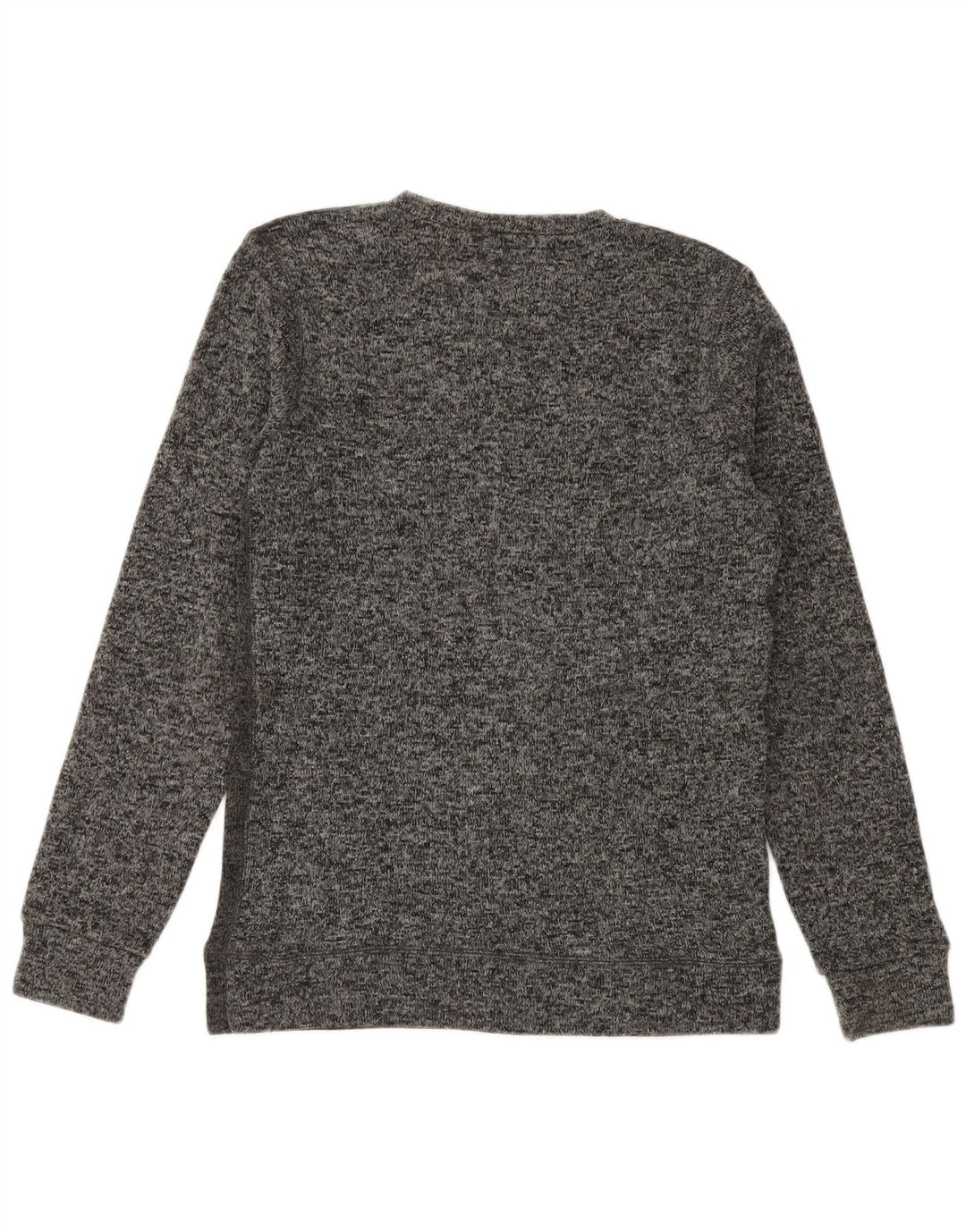 Quiksilver Herren-Sweatshirt-Pullover XS Grau meliertes Polyester
