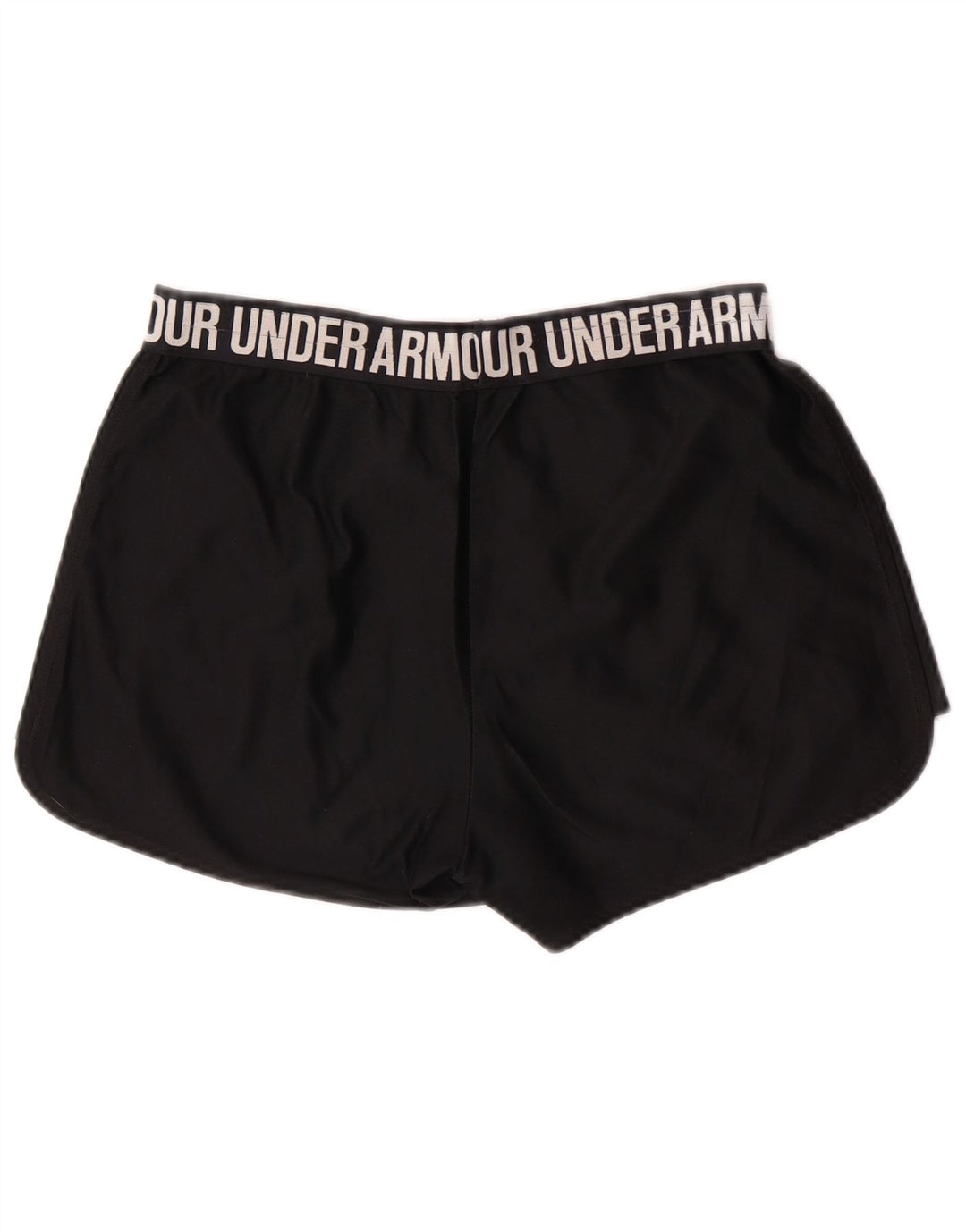 UNDER ARMOUR Damen Heat Gear Graphic Sportshorts UK 10 Small Schwarz