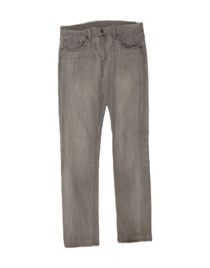 LEVI'S Mens Slim Jeans W32 L32 Grey Cotton Vintage Levi's and Second-Hand Levi's from Messina Hembry 