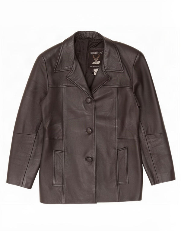 Houidi Cuir Damen Lederjacke US 2 XS Schwarz