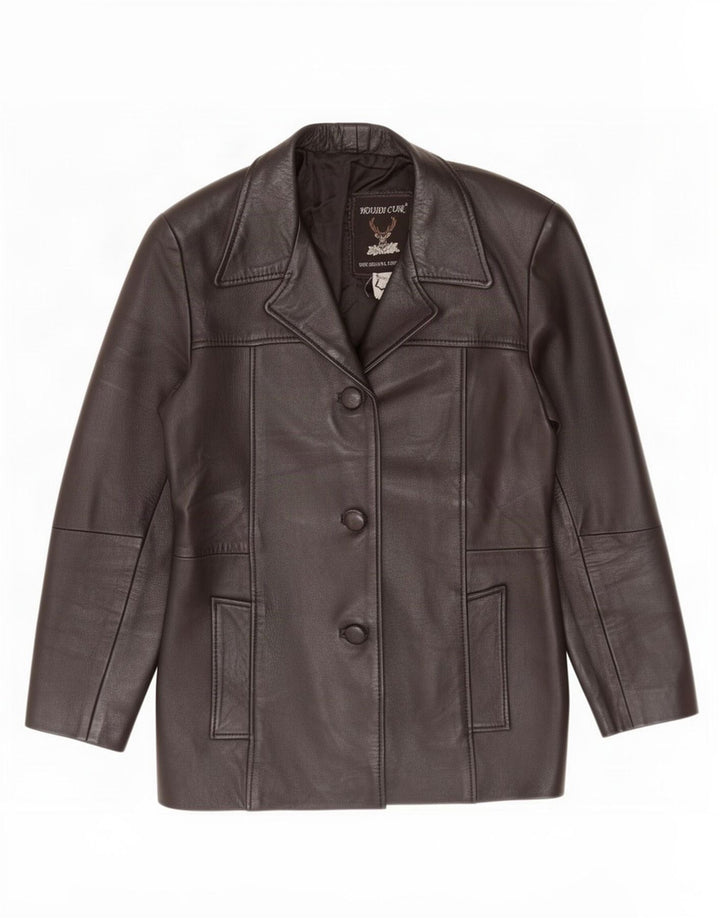 Houidi Cuir Damen Lederjacke US 2 XS Schwarz