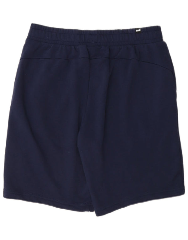 Puma Herren-Sportshorts, groß, marineblau, Baumwolle