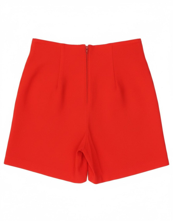 Vintage Damen High Waist Casual Shorts IT 46 Large W30 Rote Wolle