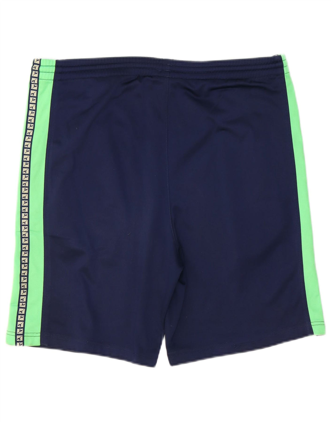 Diadora Herren-Sportshorts mit Grafik, groß, marineblaues Farbblock-Polyester
