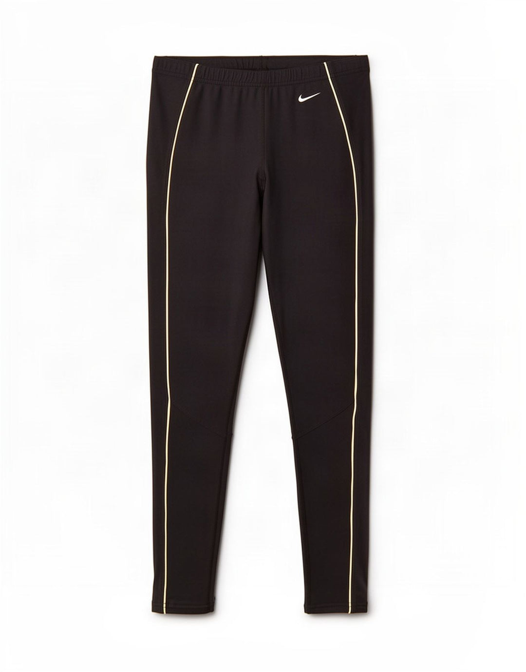 Nike Damen Leggings US 12/14 Large Schwarz Polyester