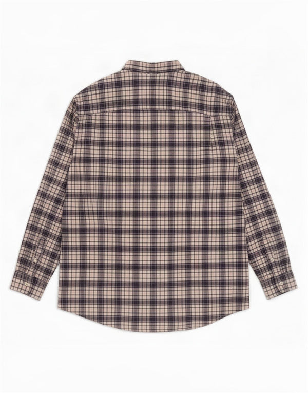 Eddie Bauer Damen-Oversize-Hemd, UK 18, XL, mehrfarbig, kariert, Baumwolle