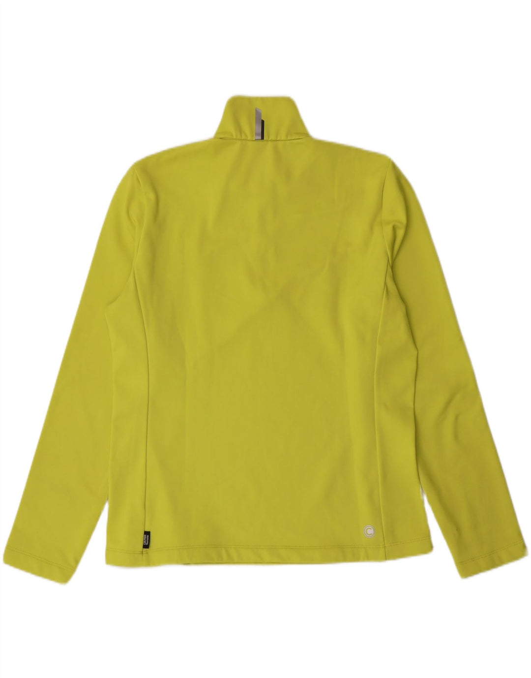COLMAR Womens Zip Neck Pullover Tracksuit Top UK 18 XL Green Polyester Vintage Colmar and Second-Hand Colmar from Messina Hembry 