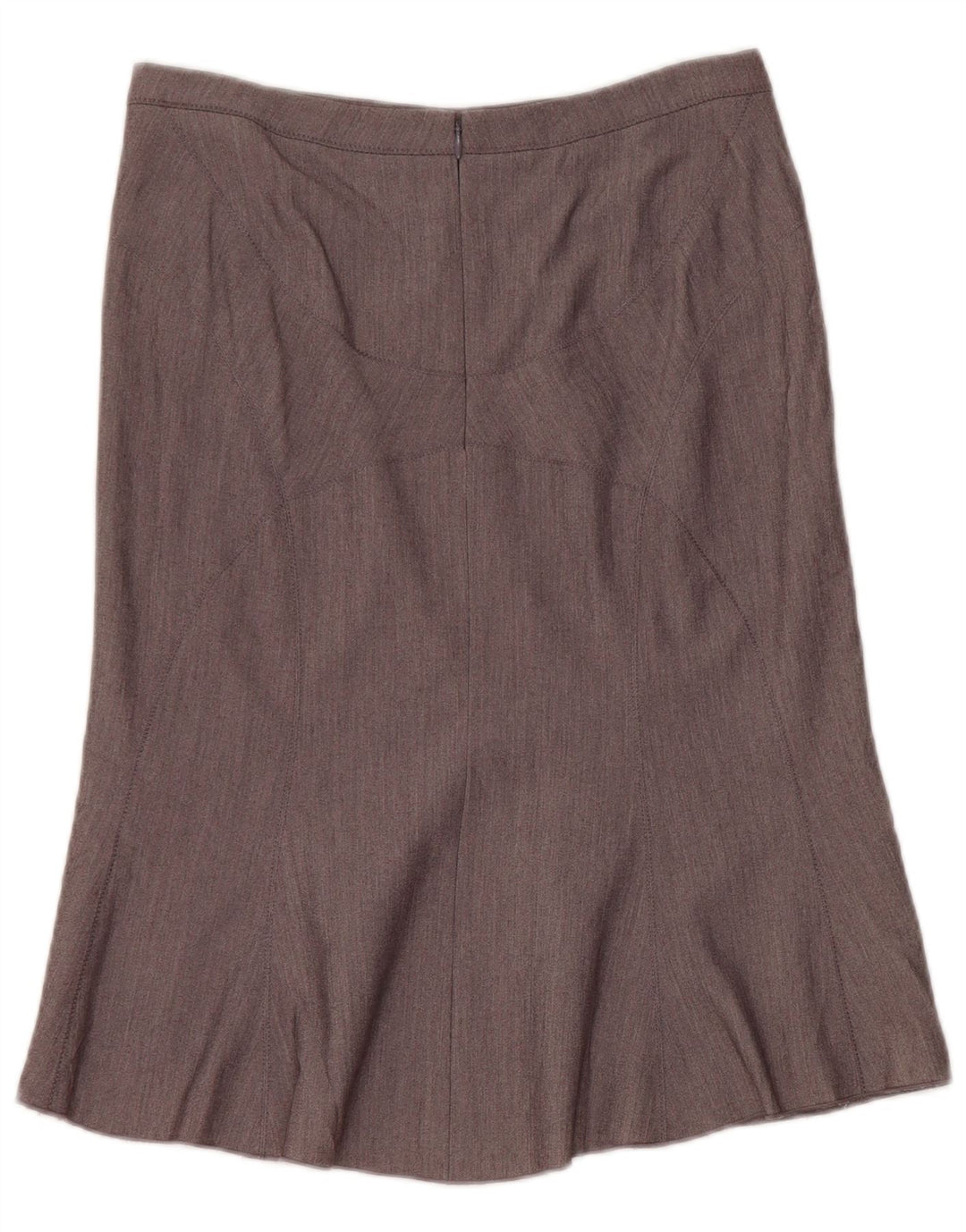 BCBGMAXAZRIA Damen Trompetenrock US 0 XS W28 Grau Polyester