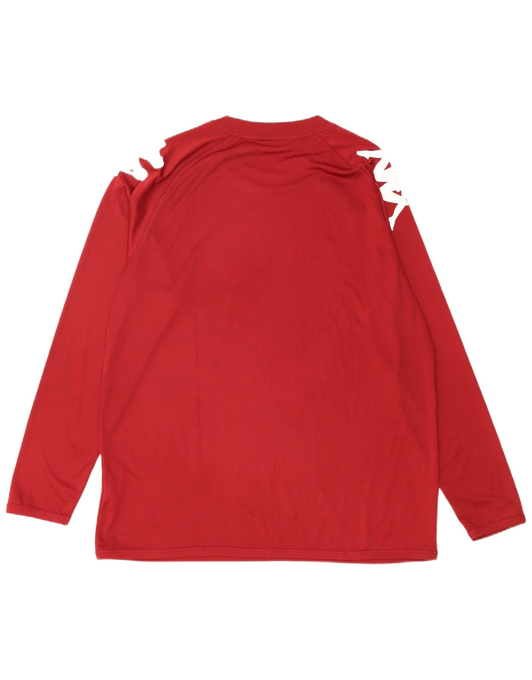 KAPPA Herren Grafik-Top Langarm 2XL Kastanienbraun Polyester