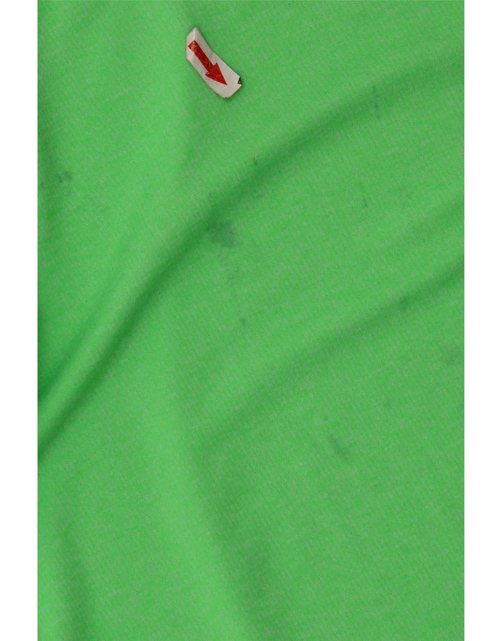 Adidas Herren Climachill Graphic T-Shirt Top Mittelgrün Farbblock