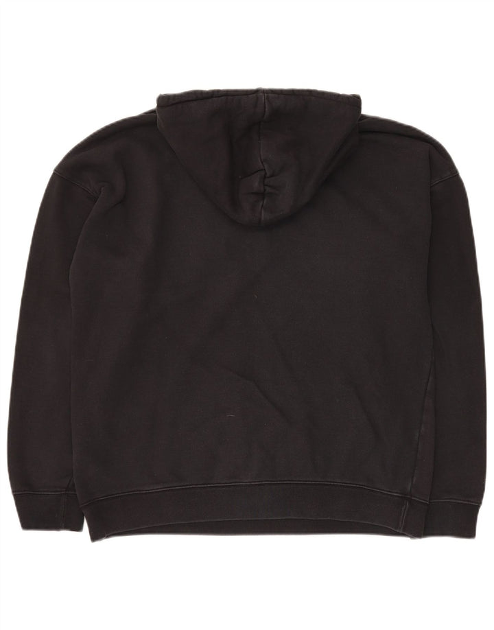 CHAMPION Herren-Kapuzenpullover mit Grafik, mittelschwarz, Baumwolle
