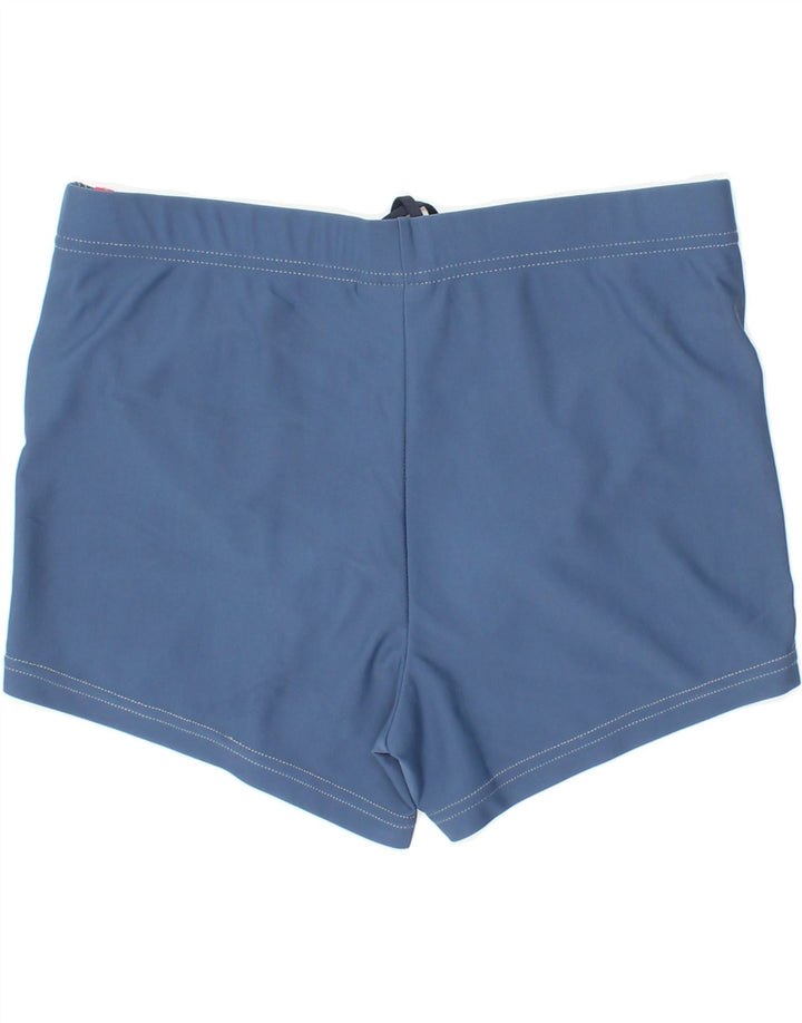 NAVIGARE Mens Graphic Swimming Shorts Medium Blue Polyamide Vintage Navigare and Second-Hand Navigare from Messina Hembry 
