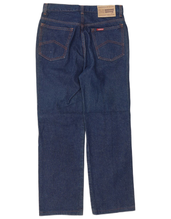 Carrera Herren Straight Jeans IT 46 Small W30 L28 Marineblau Baumwolle