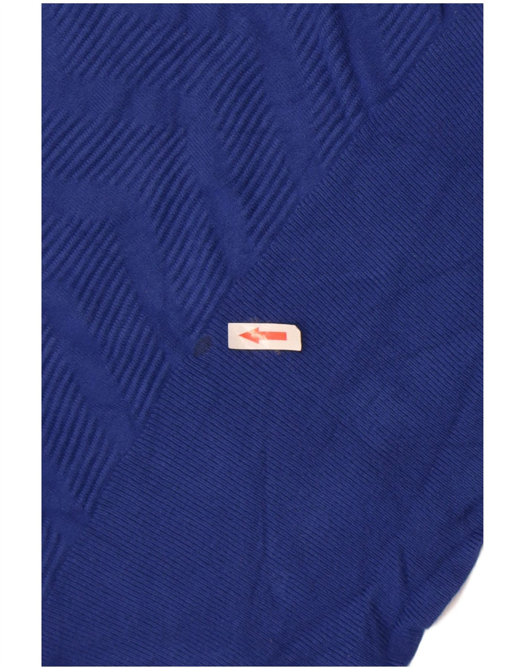 Marks & Spencer Damen-Pullover mit Rundhalsausschnitt, Gr. 14, mittelblau, geometrisch