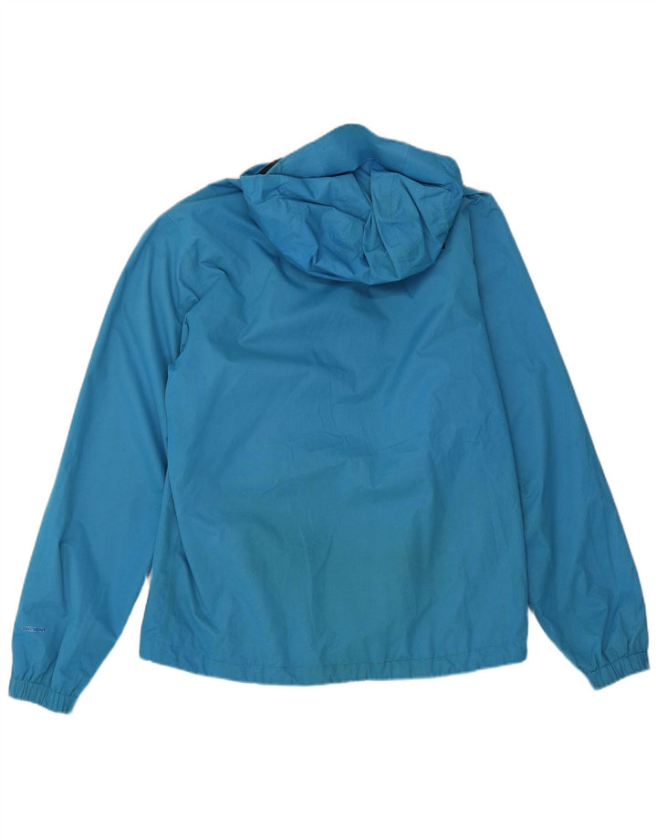 The North Face Herren-Regenjacke mit Kapuze, UK 38, Mittelblau, Polyester