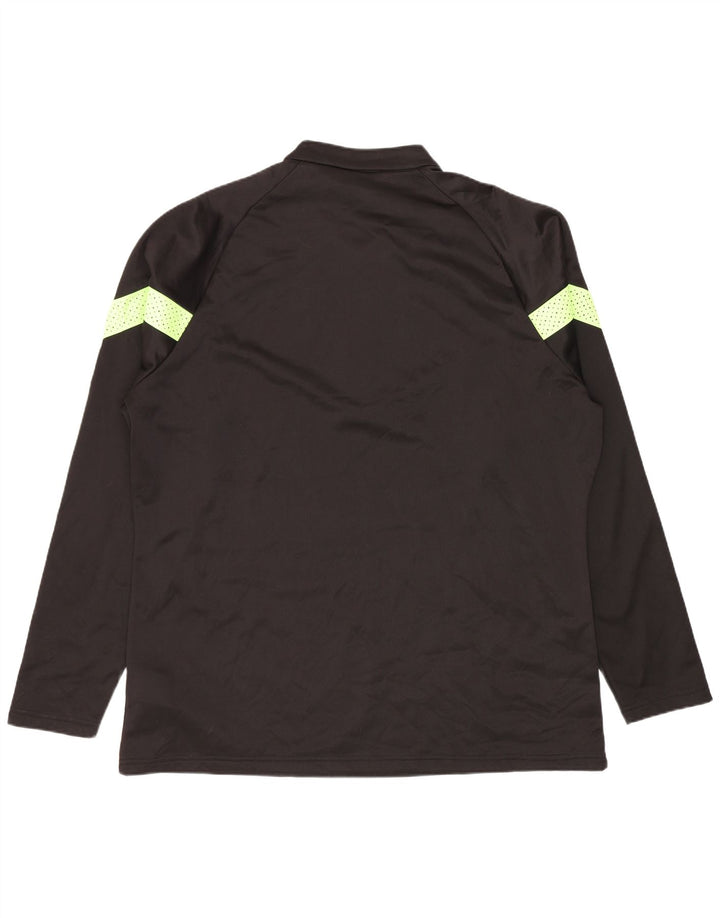 Puma Herren Manchester City Pullover-Trainingsanzug-Oberteil XL, Schwarz, Farbblock