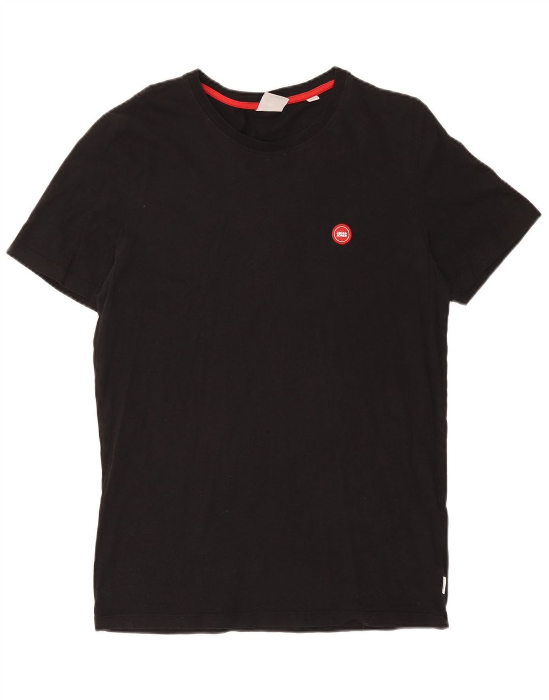Jack & Jones Herren T-Shirt Top Large Schwarz Baumwolle