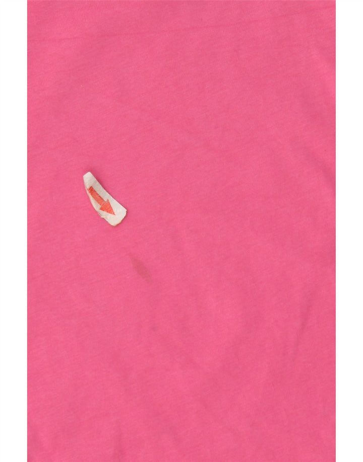 Nike Damen T-Shirt Top UK 16 Large Pink