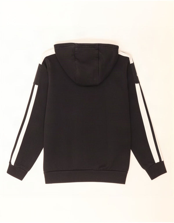 Adidas Herren Kapuzenpullover Small Schwarz Colourblock Baumwolle