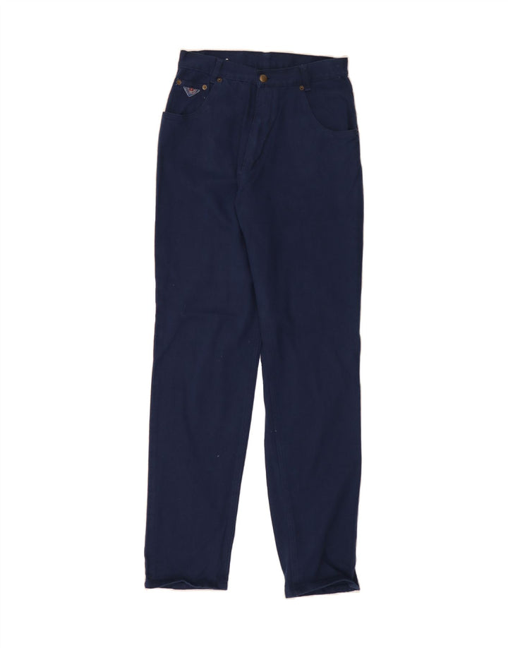 VINTAGE Womens Tapered Jeans W26 L31 Navy Blue Vintage Vintage and Second-Hand Vintage from Messina Hembry 
