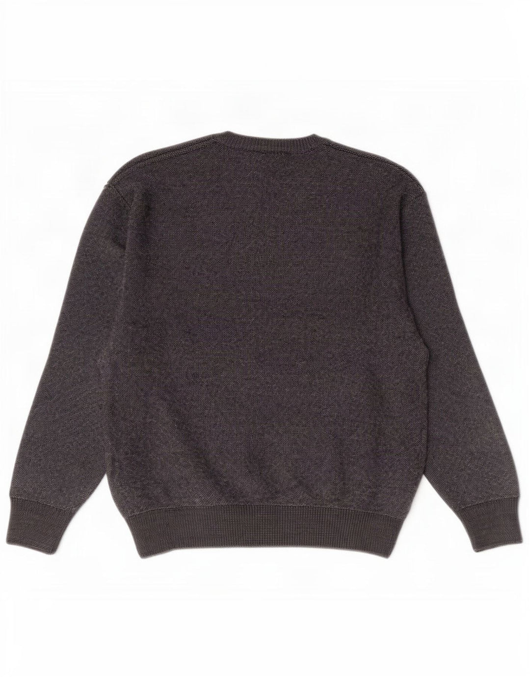 Marks & Spencer Herren-Pullover mit V-Ausschnitt, mittelgraues Acryl