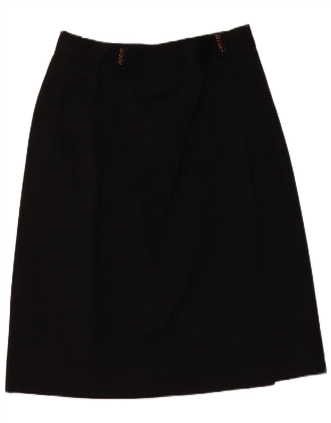 Les Copains Damen A-Linien-Rock W26 Small Schwarz