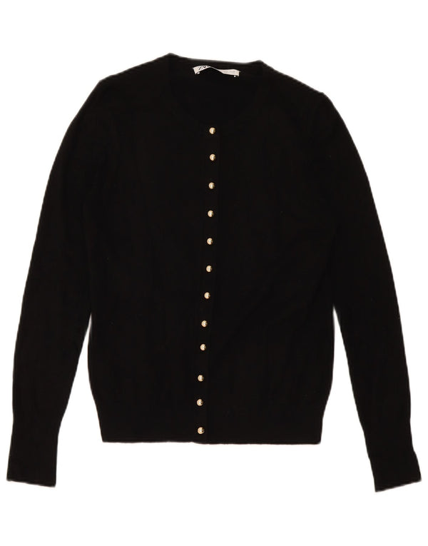 Zara Damen-Cardigan-Pullover UK 10 Small Schwarz