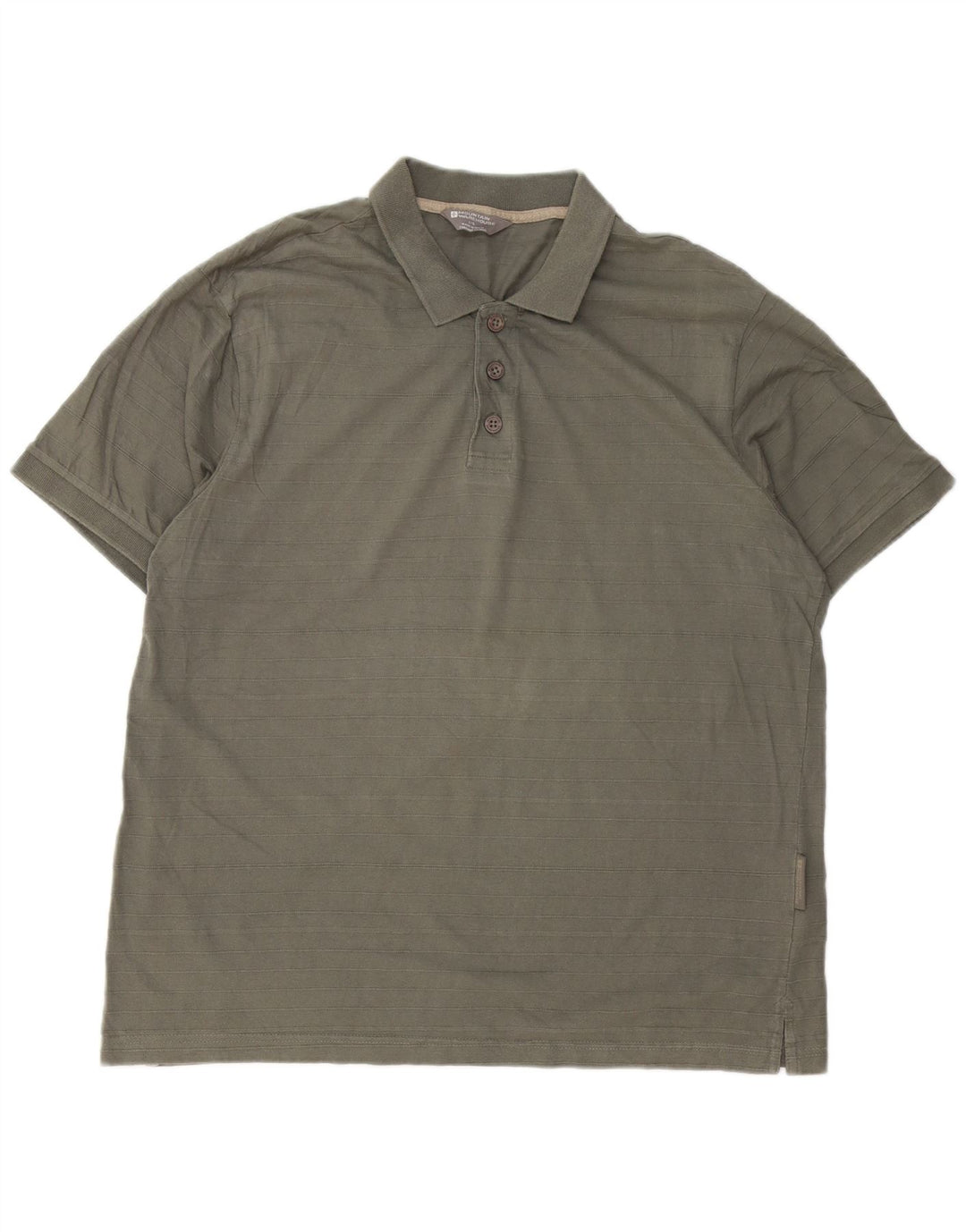 Mountain Warehouse Herren-Poloshirt, große Khaki-Baumwolle