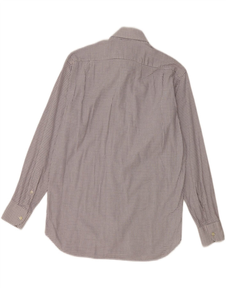 BROOKSFIELD Herren Shirt Maker Hemd Größe 39 Mittelweiß kariert