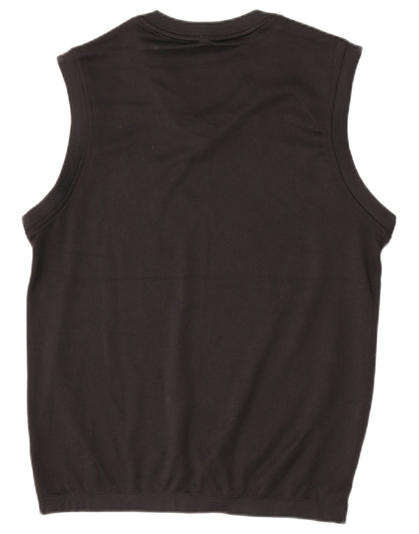 Nike Herren Dri Fit Weste Top Small Schwarz Polyester