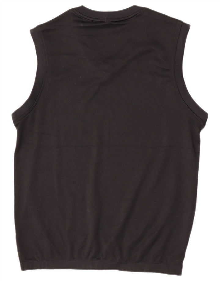 Nike Herren Dri Fit Weste Top Small Schwarz Polyester