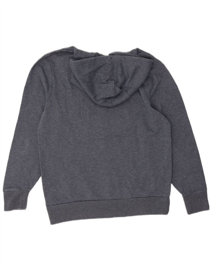 Levi's Herren-Kapuzenpullover mit grafischem Reißverschluss, mittelmarineblaue Baumwolle