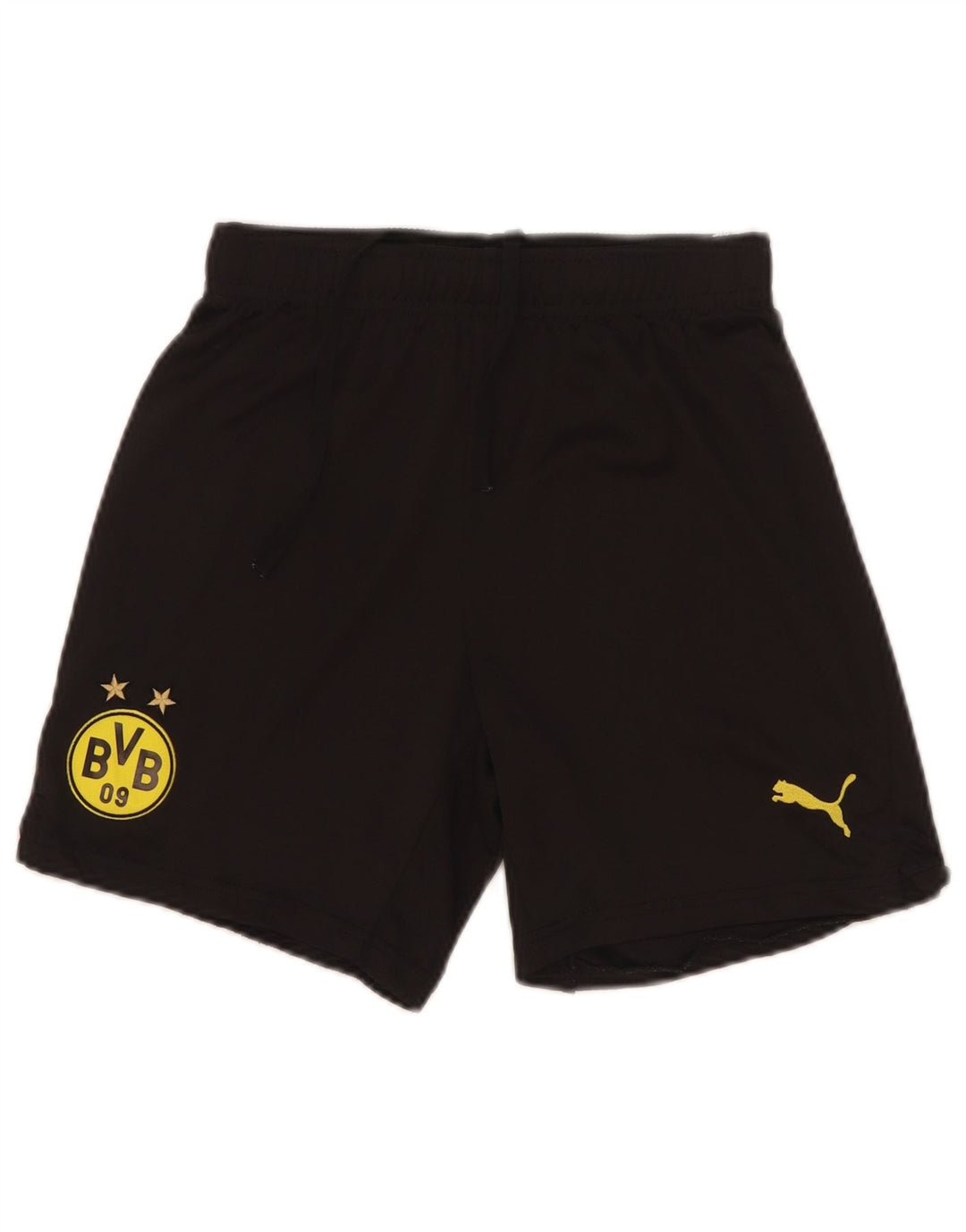 Puma Jungen BVB Dortmund Sportshorts 11–12 Jahre, schwarzes Polyester